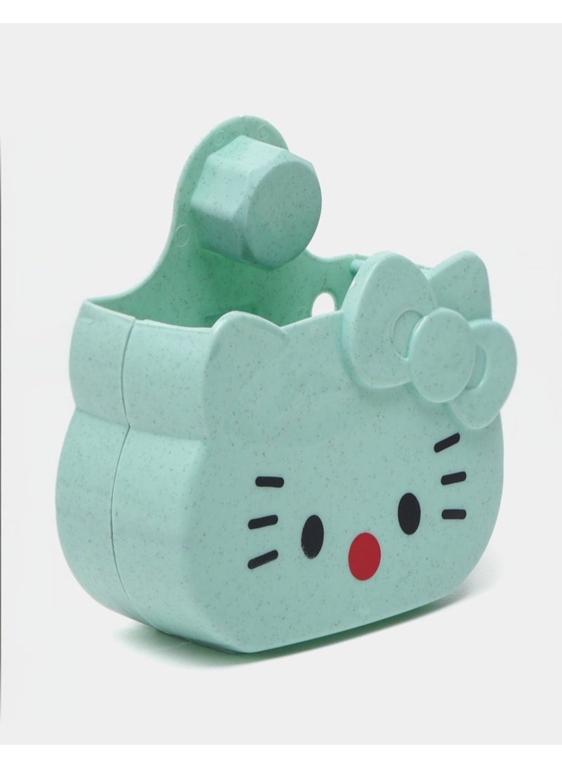 Hello Kitty Green Organizer for Makeup, Toothbrush & Personal Care Products - Image 1